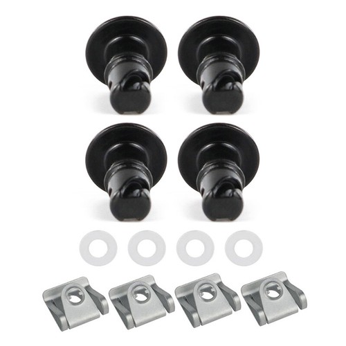 4 PCS Quarter Turn + Clips Fairing Dismantle Bolts Fit For Aprilia Race Fairings - Picture 14 of 22