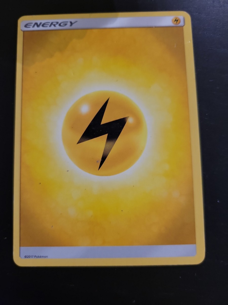 Pokemon TCG Card 2017 Energy - Lightning Energy Pokemon TCG Card 2017 Energy - Lightning Energy