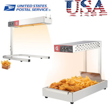 750W Countertop Food Heat Lamp Commercial Heat Light Food Warmer Electric Food W