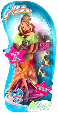 Mattel 2004 Winx Club Doll Fairy Magic Flora Twinkles Fashion Outfit | eBay  UK