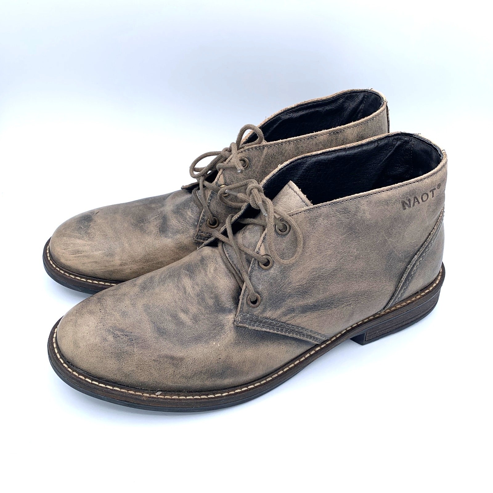 NAOT Pilot Ankle Chukka Boots Men's Size 43