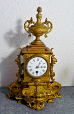 Traumhafte Pendule Kaminuhr bestens laufendes Werk Japy Freres um 1880