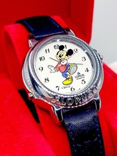 LORUS Seiko Mickey Mouse MUSICAL Ladies Watch Women's Disney Vintage New Battery
