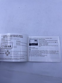 Urban Champion Nintendo NES Instruction Manual Booklet ONLY