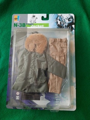 Dragon Maßstab 1:6 US Fighter Pilot N-3B Jacke und Hose im Blister NRFB