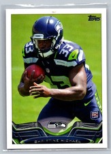 Christine Michael 294 2013 Topps RC Rookie Seattle Seahawks Card