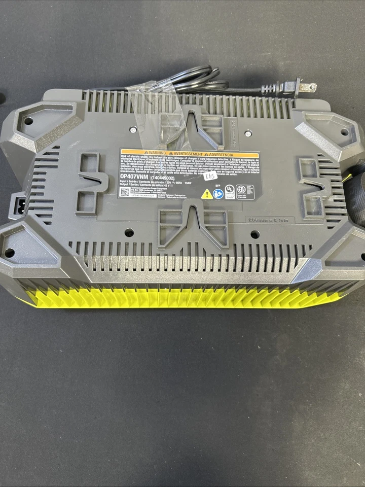 0p407 Rápid Charger 40v Ryobi E65 - Image 3 of 4