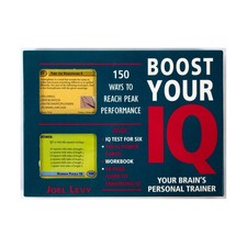 Barnes & Nobl Board Game  Boost Your IQ - Your Brain's Personal Train Box EX/NM