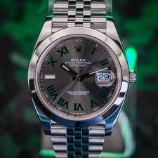Rolex Datejust 41mm Wimbledon 126300 Jubilee - 2023 - B/P