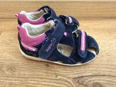 Superfit Fanni Baby - Mädchen Minilette blau Sandalen 23
