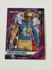 2025 Panini Prizm Draft Picks Football Purple Ice Carson Schwesinger #137