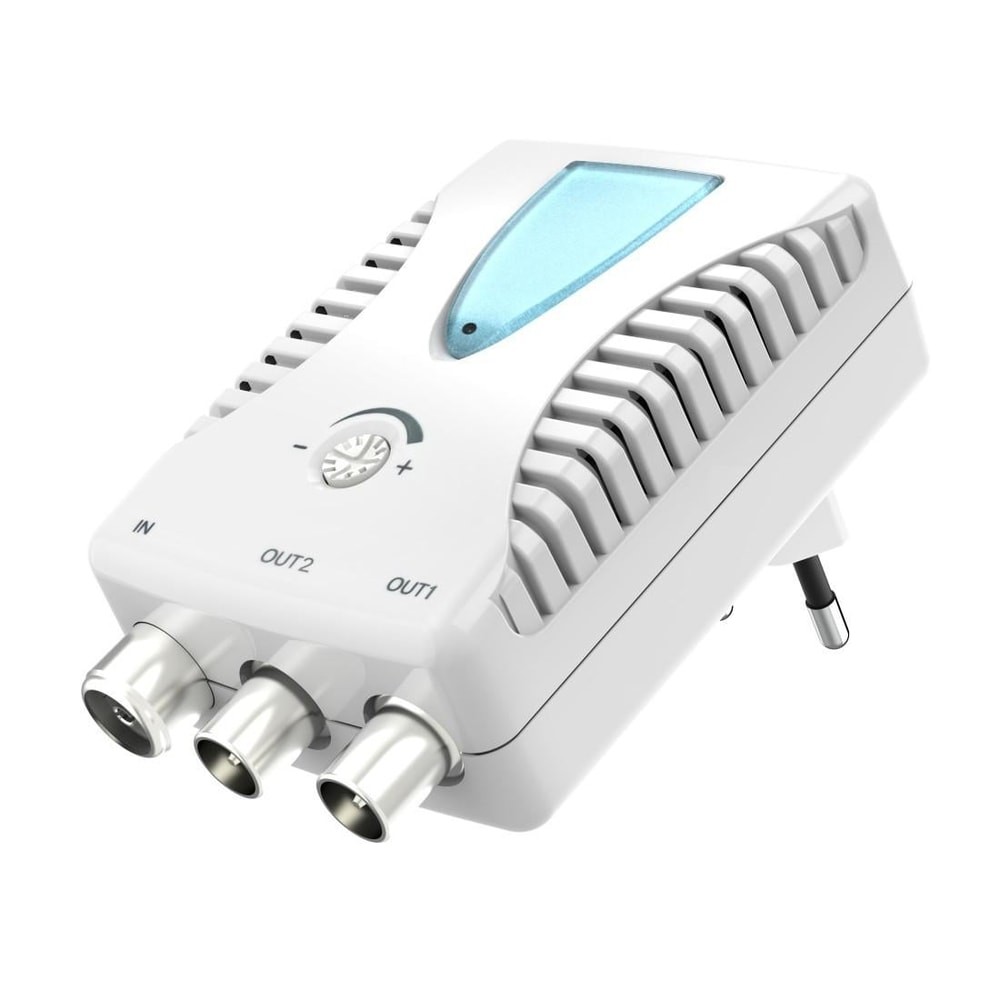 HAMA BK/CATV-Verstärker für 2 Geräte (00205228) #1906960