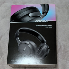 Bose QuietComfort Ultra Wireless Noise Cancelling Over Ear Headphones Black ANC