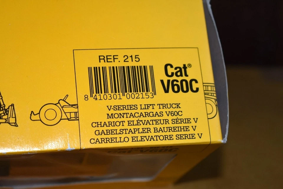 1:25 JOAL CAT V60C Forklift EX/LN - Image 3 of 4
