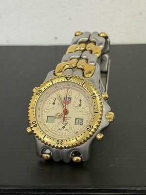 TAG HEUER CG1123-0 SENNA SEL S/el Chronograph Men's Watch From JP