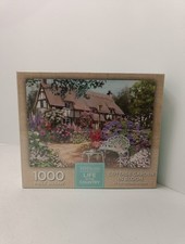 COTTAGE GARDEN IN BLOOM BY MACNEIL STUDIO - 1000 PIECE WH SMITH JIGSAW PUZZLE