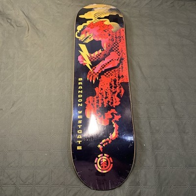Vintage Reptilicus Elementi Brandon Westgate Element Skateboard 8.5 