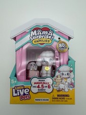 Little Live Pets Mama Poodle Family Playset with Babies  Accessories, Ages 5 