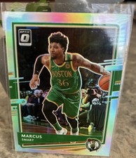 2020-21 #41 Marcus Smart Donruss Optic Basketball Silver Holo Prizm Celtics