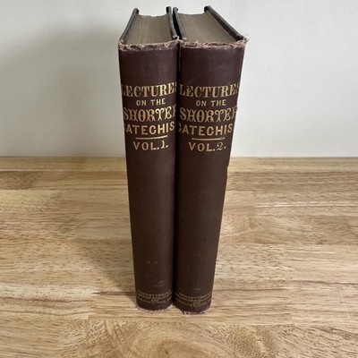 Lectures on Shorter Catechism Green 1841 Presbyterian 2 Vol Set Theology