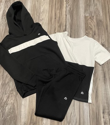 NWOT: Youth Black & White Reebok - 3 Piece Set (8)