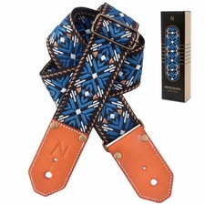 Cool Woven Guitar Strap, Cotton Guitar Straps with Thickened First Sh...