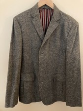 euc BILLY REID Wool Blazer Jacket Grey 44/42L