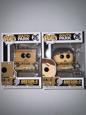 Funko Pop! South Park Awesom-O 2 Pk Vinyl Figure #25 & #29 FYE Exclusive