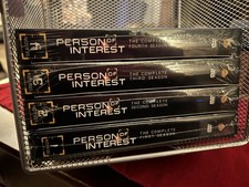 Person of Interest Complete Series 1-4 set Seasons 1 2 3 4 DVD lot authentic