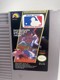Major League Baseball MLB - Nintendo NES - Game Cart Only - TESTED
