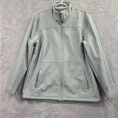 Magellan Outdoors Women's XXL Hickory Canyon Softshell Jacket Gray Classic Fit