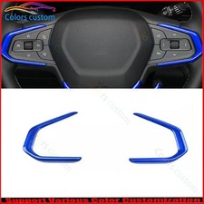 Interruptor de volante azul brillante para Chevrolet Trax 2023-2025