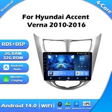 Android Auto For Hyundai Accent 2012-201 7multimedia Players Gps Navi Bt Carplay