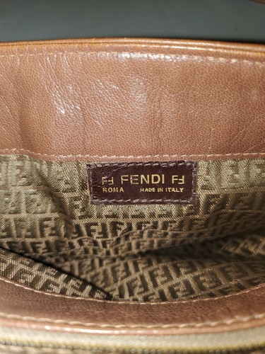 Borsa vintage Fendi pelle di serpente piccola tracolla tracolla Made in Italy - Foto 6 di 11