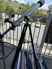 Jason Discoverer 313 60mm Refractor Telescope Altazimuth Tripod w/ Finderscope