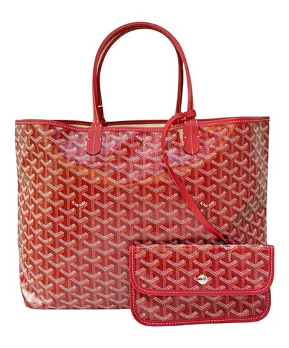 Goyard Saint Louis PM Red Tote Bag Women's #TFB15900