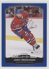 2022-23 O-Pee-Chee Blue Border Josh Anderson #91 17ex