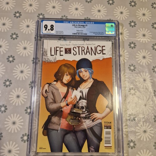 Life is Strange #1 CGC 9.8 1st Print Variant B cover. First apperance of Max