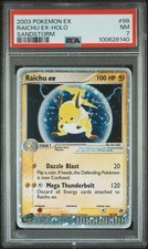 2003 POKEMON EX SANDSTORM #98 RAICHU EX-HOLO PSA 7 on eBay