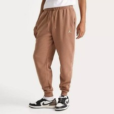Jordan Brooklyn Fleece Sweatpants FV7277-223 Brown Men  s Medium