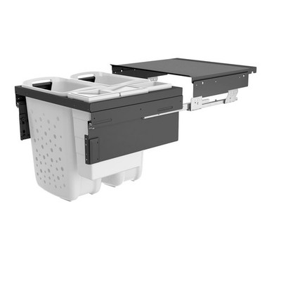 Hailo Wäschesammler 3270831 Laundry Carrier 60 LC Slide SC 80 Liter