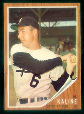 1962 TOPPS #150 AL KALINE EXMT