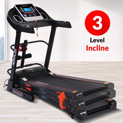 NORFLEX Treadmill Electric Home Gym Exercise Machine Fitness Tracker Equipment - Picture 7 of 11