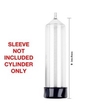 9 inch Replacement Penis Pumps Cylinder 2.25 inch Diameter