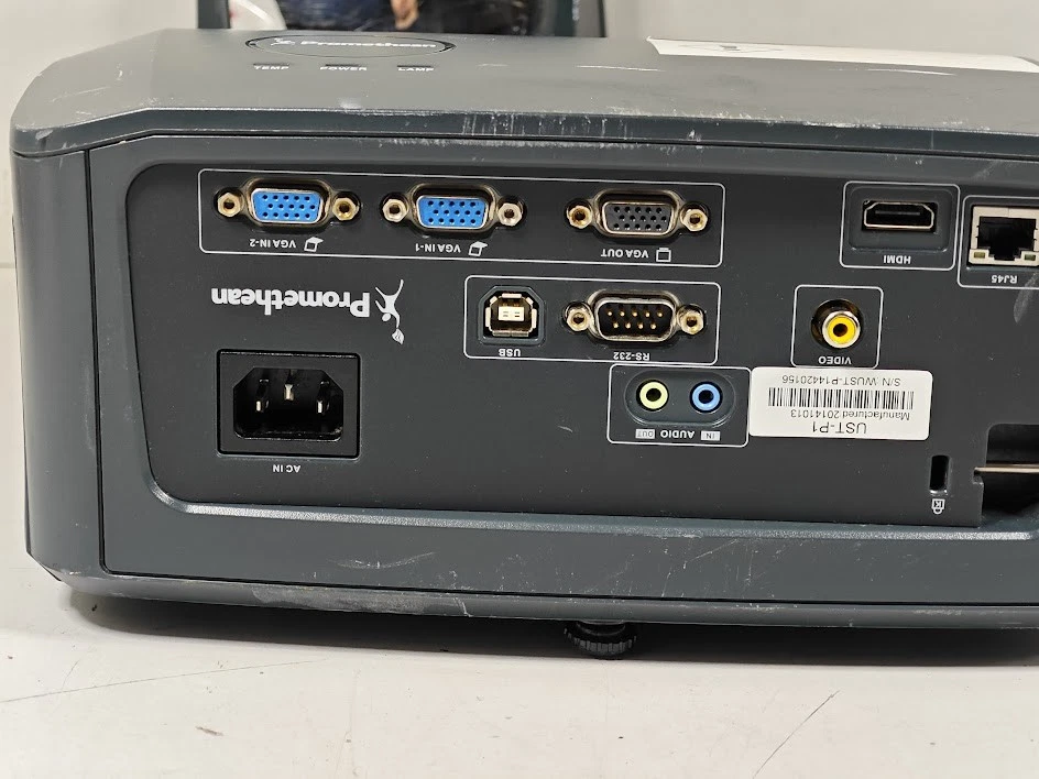 Promethean UST-P1 DLP Projector - Untested, For Parts, No Cable - Image 2 of 4