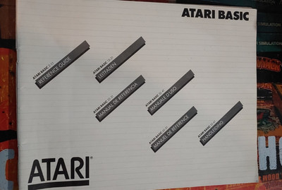 Atari 600XL / 800XL BASIC Handbuch / Manual Multilingual 8-bit classic