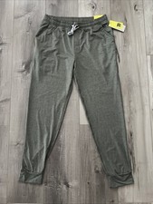 NWT Men’s All in Motion Soft Stretch Jogger Pants Olive Sage Green Ponto Slim S