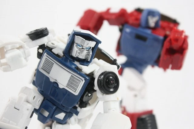 Juego de 2 escotillas MM-6 Boost y MM-7 versión de dibujos animados | X-Transbots Master Mini Foto 2 de 4