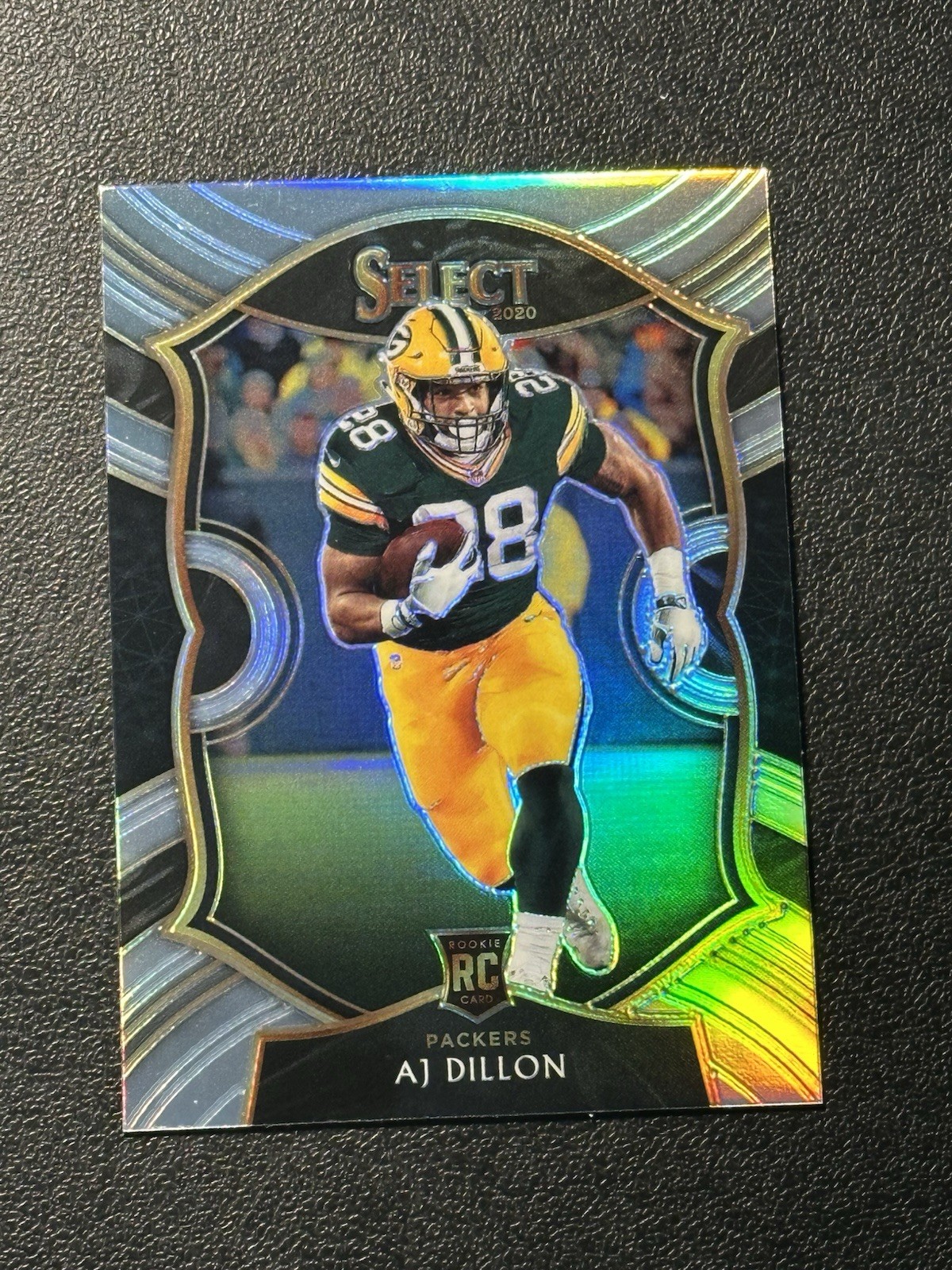 2020 Select AJ Dillon #65 Concourse Level SILVER Rookie RC Packers