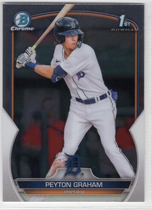 2023 Bowman - Chrome Peyton Graham #BCP-57 (RC)